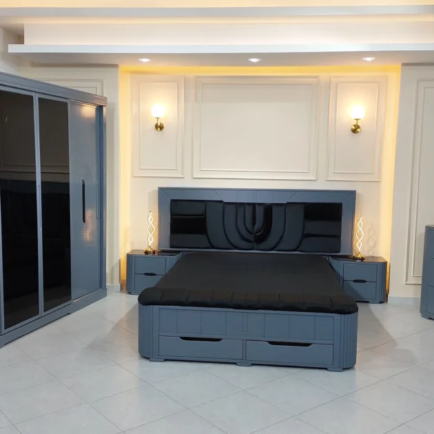 Chambre a Coucher Modele Eliana Gris
