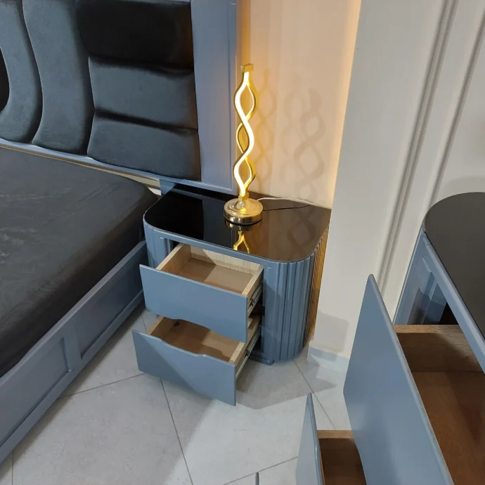 Chambre a Coucher Modele Eliana Gris