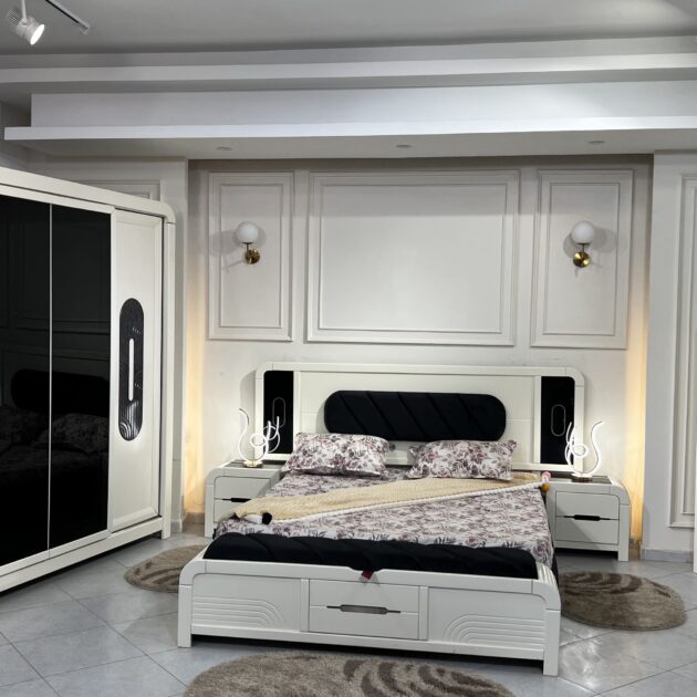 غرفة نوم موديل بيير - Chambre a Coucher Modele Pierre Beige