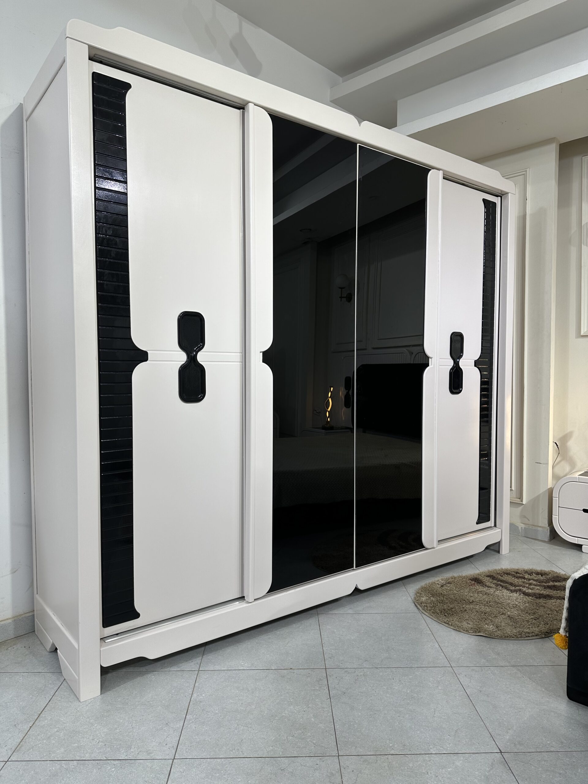غرفة نوم موديل التميز Chambre a Coucher Modele Excellence Beige - الصورة 16