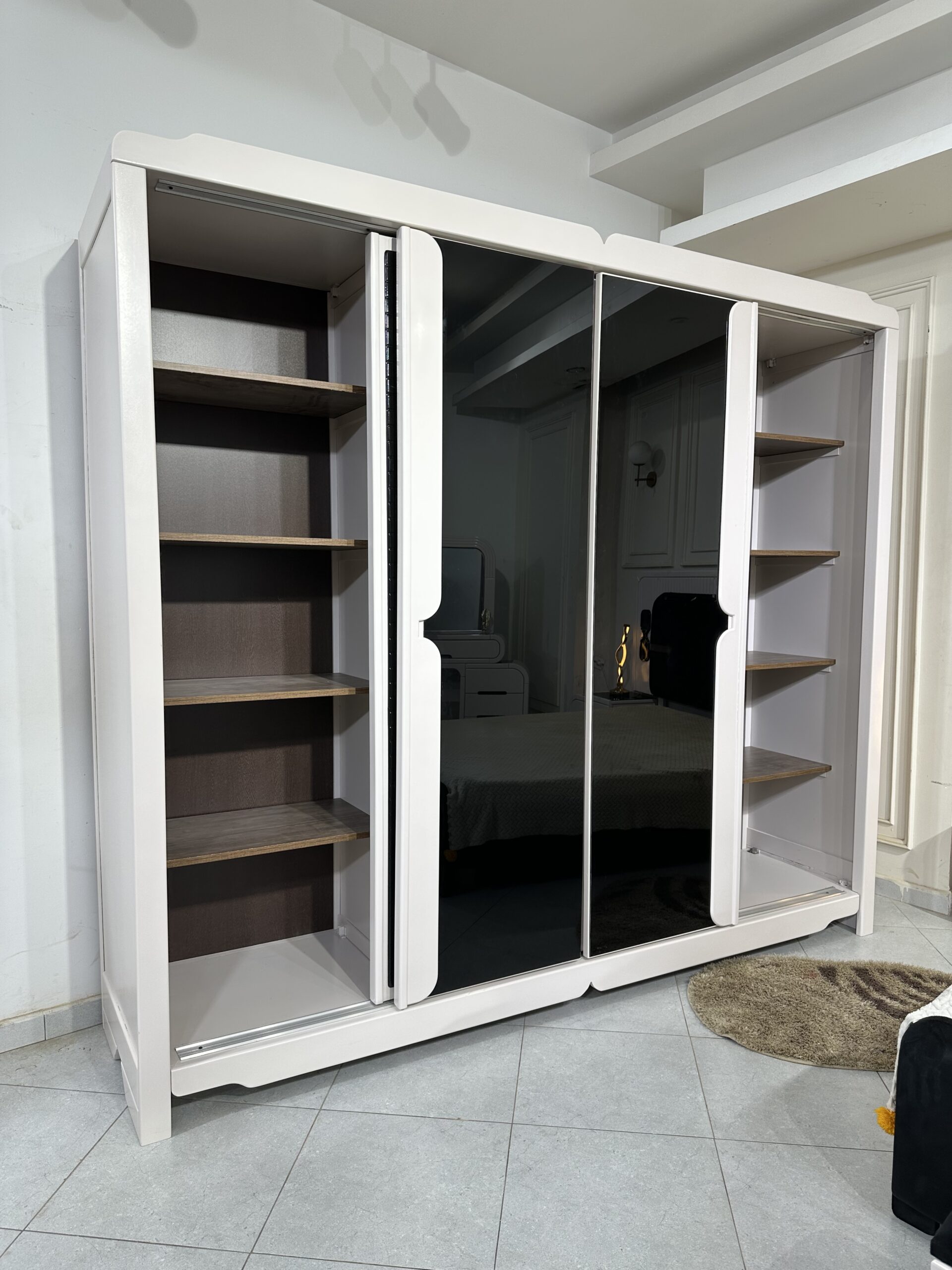 غرفة نوم موديل التميز Chambre a Coucher Modele Excellence Beige - الصورة 14