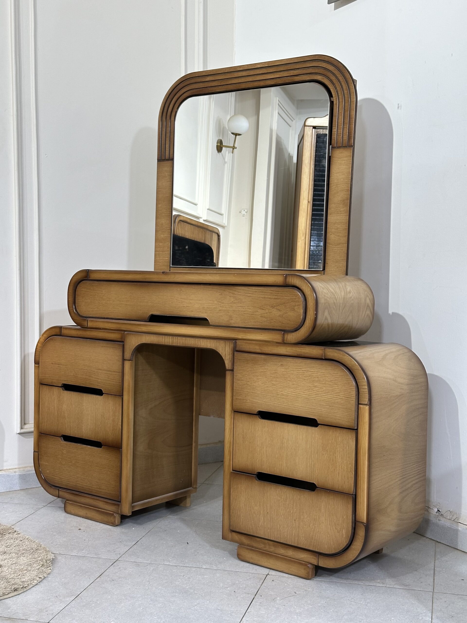 غرفة نوم موديل التميز Chambre a Coucher Modele Excellence Marron - الصورة 5