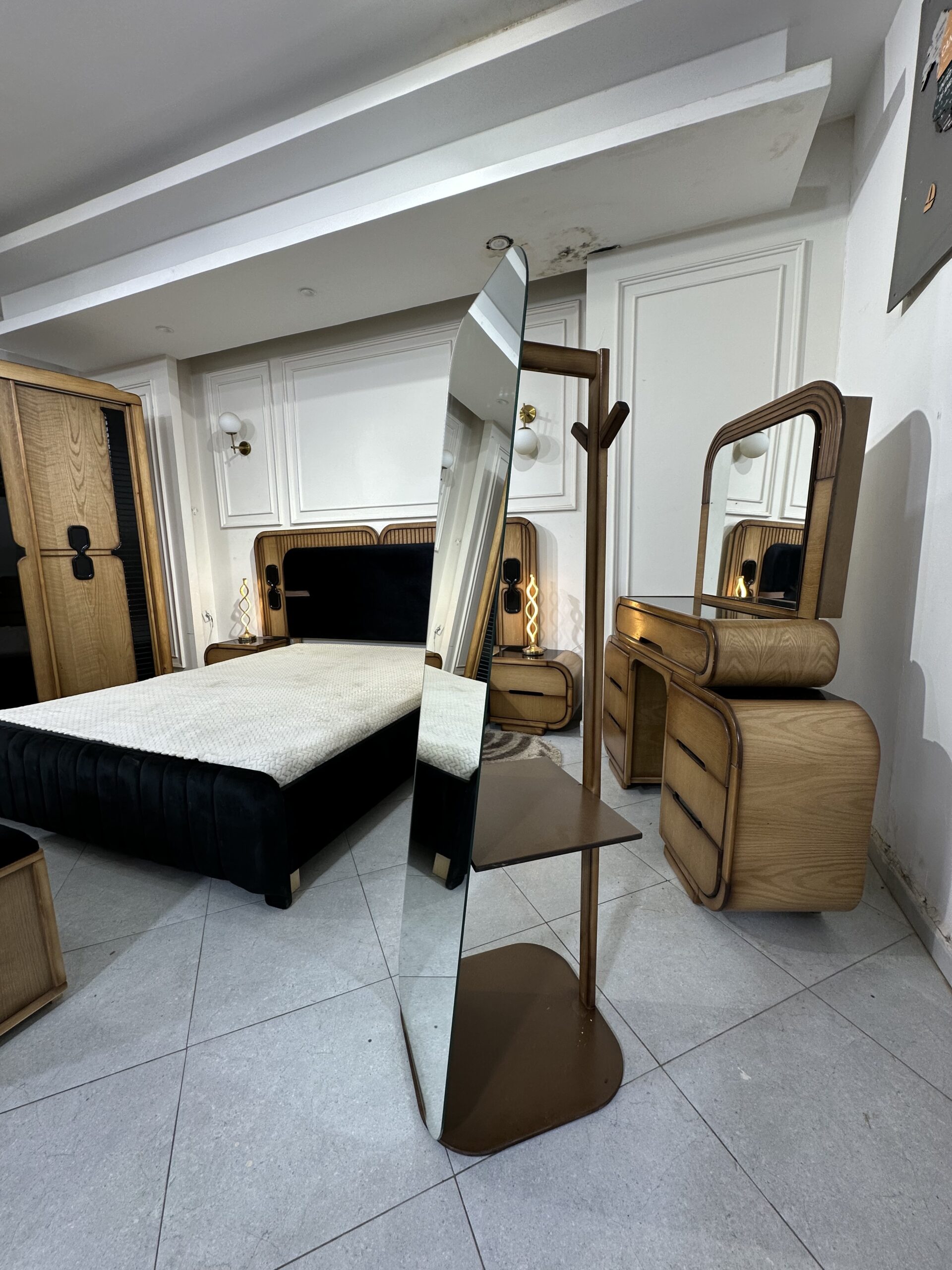 غرفة نوم موديل التميز Chambre a Coucher Modele Excellence Marron - الصورة 12