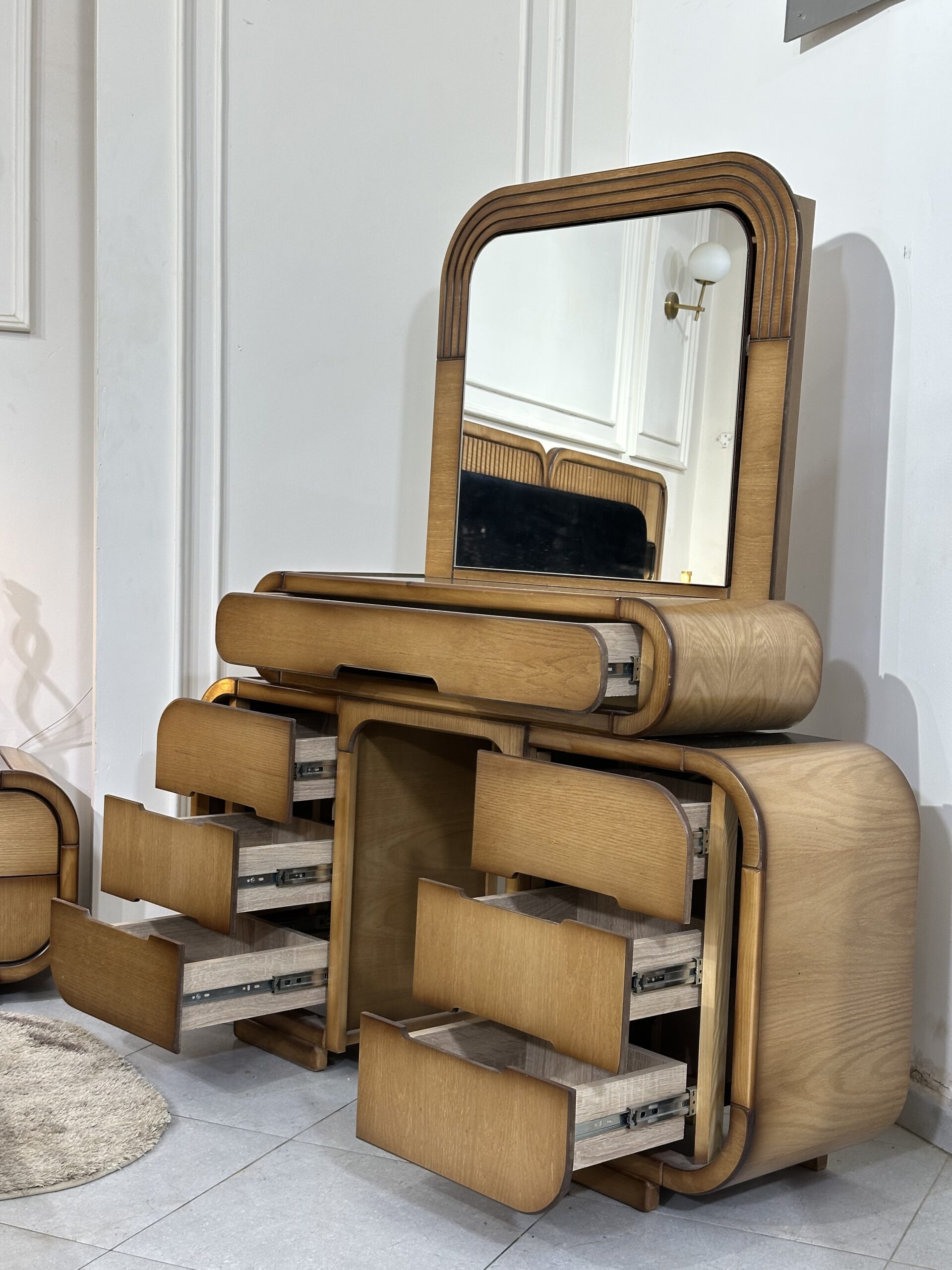 غرفة نوم موديل التميز Chambre a Coucher Modele Excellence Marron - الصورة 13