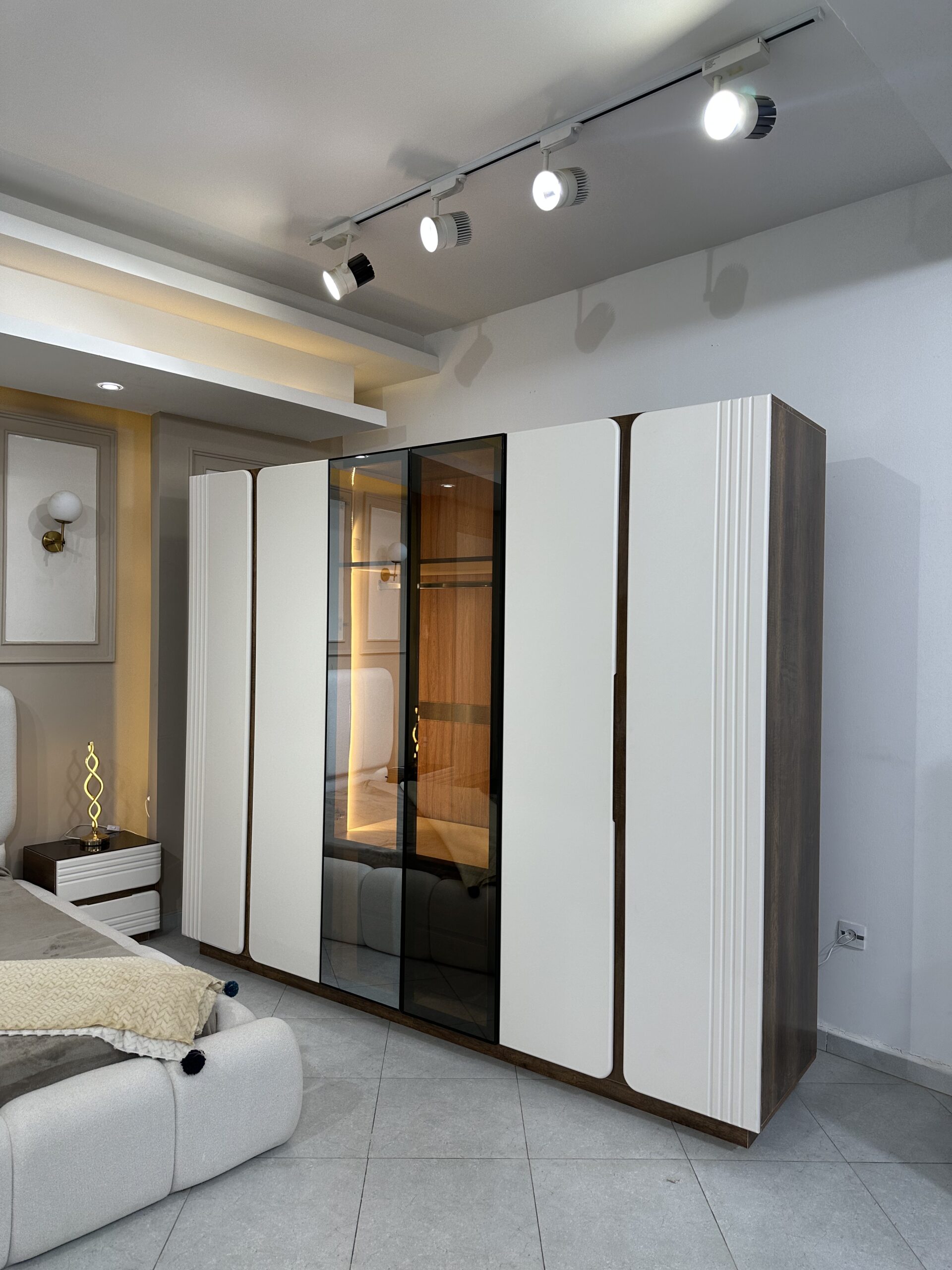 غرفة نوم موديل موناليزا Chambre a Coucher Modele Monaliza Beige - الصورة 15
